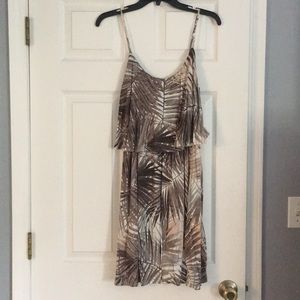 h and m palm tree dress